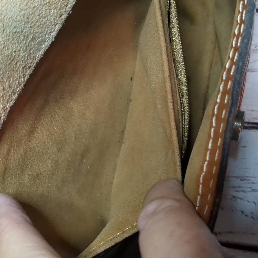 Patricia Nash Leather Tooled Cross Body‎ Purse - Picture 5 of 8